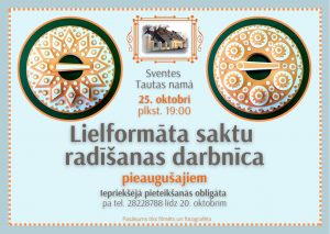 Lielformāta saktu radīšanas darbnīca pieaugušajiem