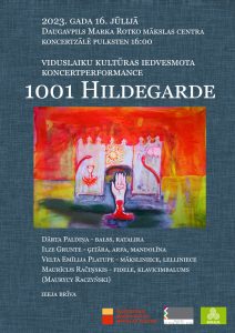 Muzikāli teatrāla koncertperformance “1001 Hildegarde”