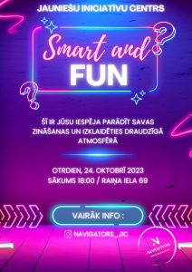 Viktorīna “Smart and Fun”