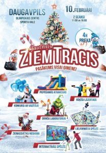 Jautrais “ZiemTracis” – lielākā ziemas atrakciju ballīte Daugavpilī