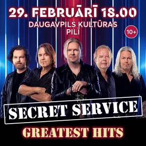 Grupas “SECRET SERVICE” koncerts