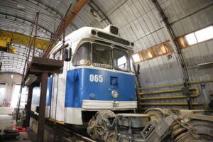 Sightseeing tour on a retro tram in Daugavpils