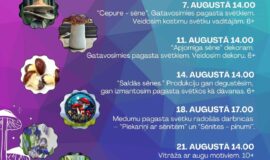 Pavadi savas brīvdienas Augšdaugavas novadā (10. – 11. augusts)