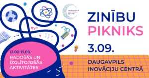 Radošas aktivitātes bērniem un jauniešiem “Zinību Pikniks”