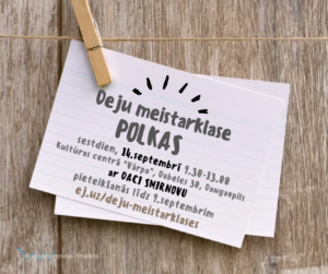 Notiks tradicionālo deju meistarklase