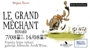 Franču kīno vākars galerijā “Albrecht Art&Wine”