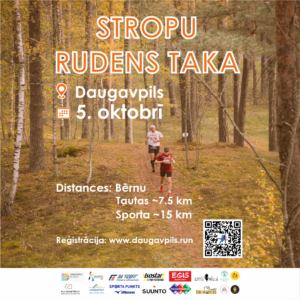 Taku skriešanas sacensības Stropu mežā “Stropu rudens taka”