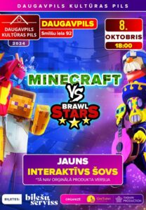 Bērnu šovs “Minecraft vs Brawl Stars”