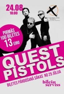 Grupas “Quest Pistols” koncerts