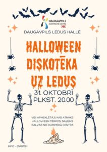 Halloween diskotēka uz ledus