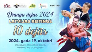 Sporta deju sacensības “Draugu dejas 2024”