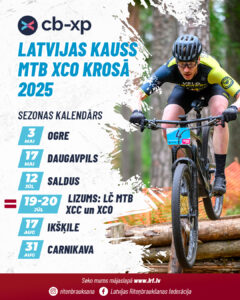 “MTB XCO KROSA 2025” Daugavpils posms