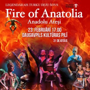 Turku deju šovs “FIRE OF ANATOLIA”