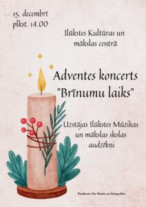 Adventes koncerts “Brīnumu laiks”