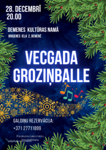 Vecgada groziņballe Demenē