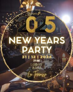 “2025 New Years party” lobby bārā “La Terrasse”