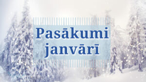 Kultūras pasākumi janvārī