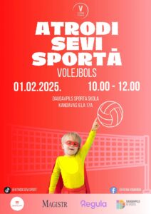 Bērnu un jauniešu sporta festivāls “Atrodi sevi sportā” V posms “Volejbols”