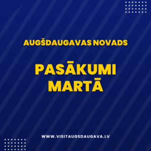 kultūras pasākumi martā