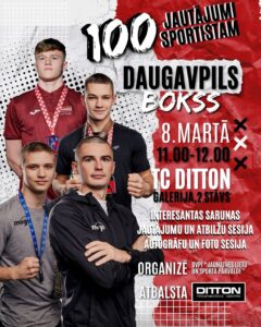 Pasākumu cikls – “100 jautājumi sportistam”, Daugavpils bokss