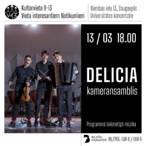 Kameransambļa “DELICIA” koncerts