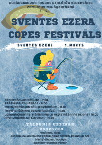 Piedalies Sventes ezera copes festivālā