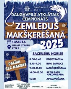 “Daugavpils atklātais čempionāts zemledus makšķerēšanā 2025”