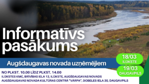 Informatīvs pasākums Augšdaugavas novada uzņēmējiem